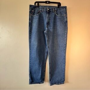 Levi's 550 Straight Fit Blue Jeans 38x32